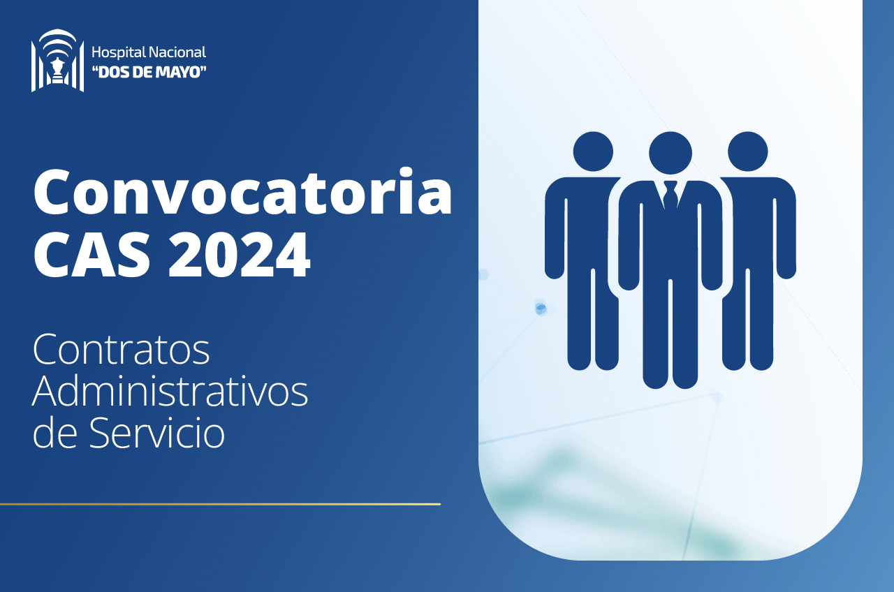 Convocatoria CAS 2024